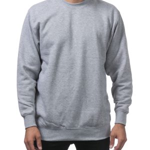 Heavyweight Crew Neck Fleece Pullover Sweater (13oz)