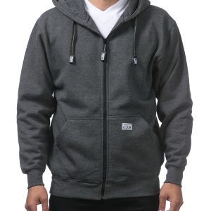 Heavyweight Full Zip Fleece Hoodie