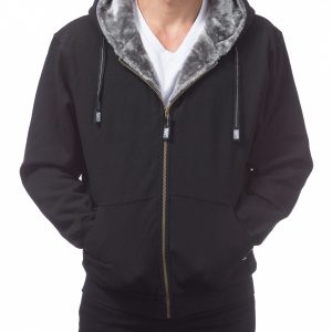 Heavyweight Pile Full Zip Hoodie