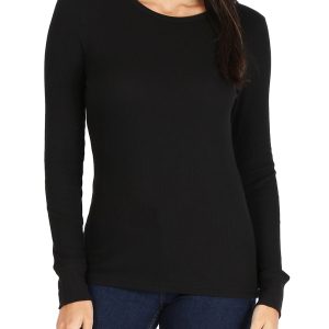 Women's Long Sleeve Thermal Crew Neck Tee